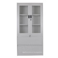 double vitrage portes bureau métal rangement armoire en acier